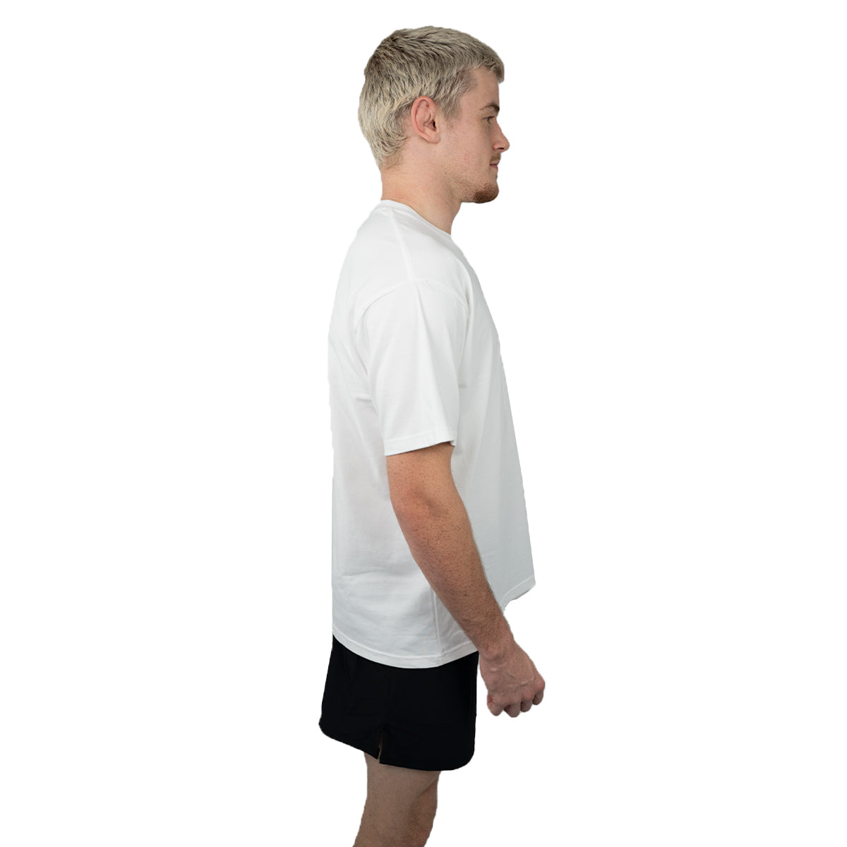 MA1 Combat Casual Oversized White Tee