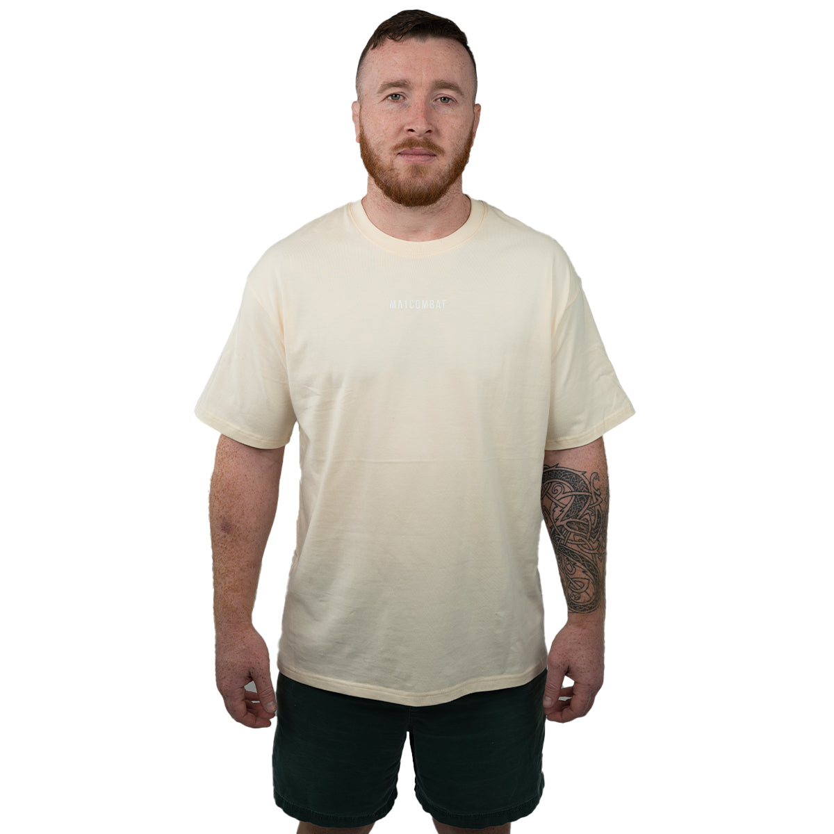 MA1 Combat Casual Oversized Beige Tee