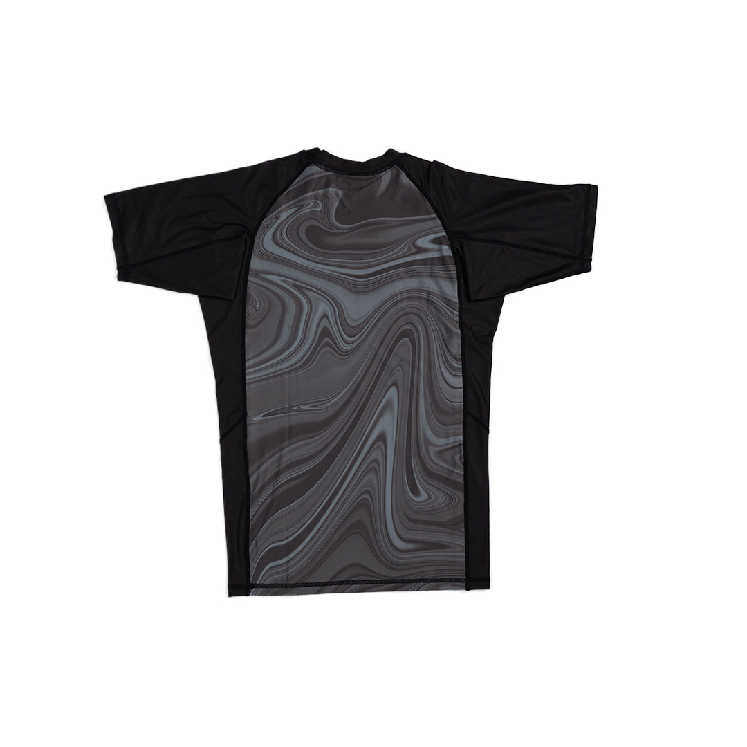 MA1 Liquid Black Short Sleeve Rashguard - product photo 20