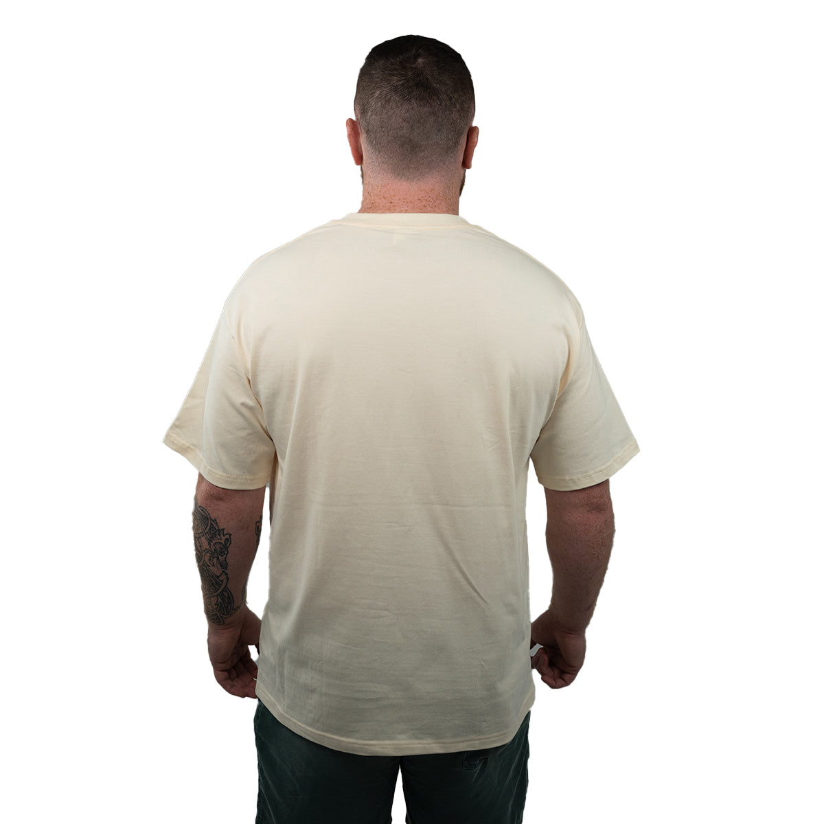 MA1 Combat Casual Oversized Beige Tee - product photo 3