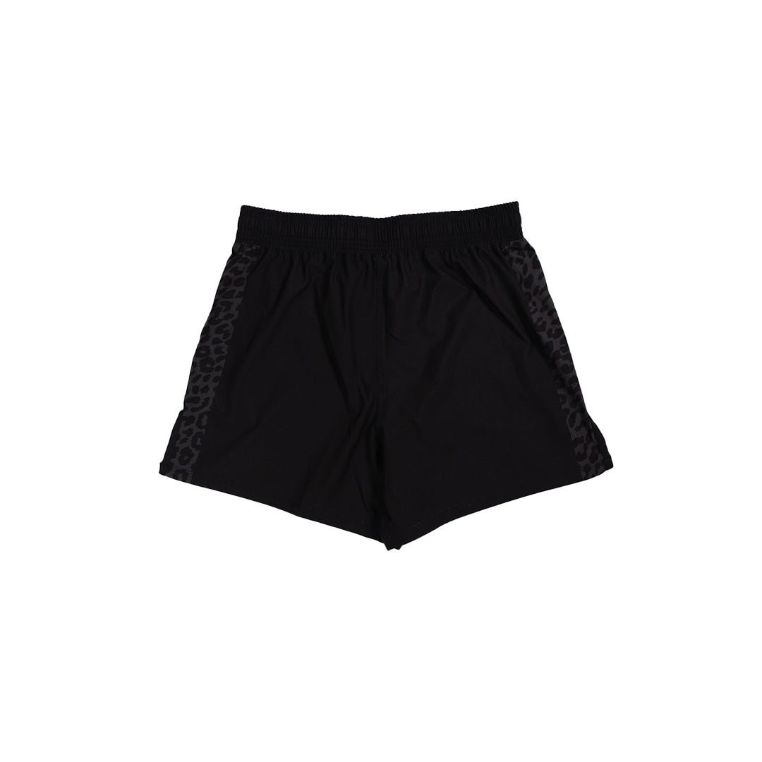 MA1 Black Jag Hybrid Cut MMA Shorts