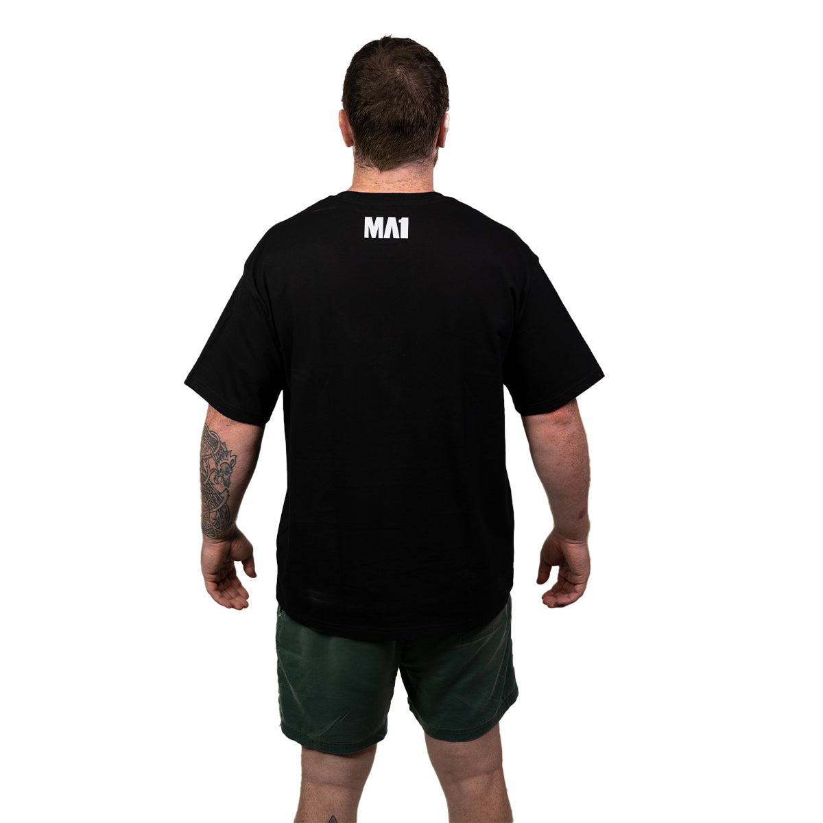 MA1 B-Team Black Tee - product photo 3