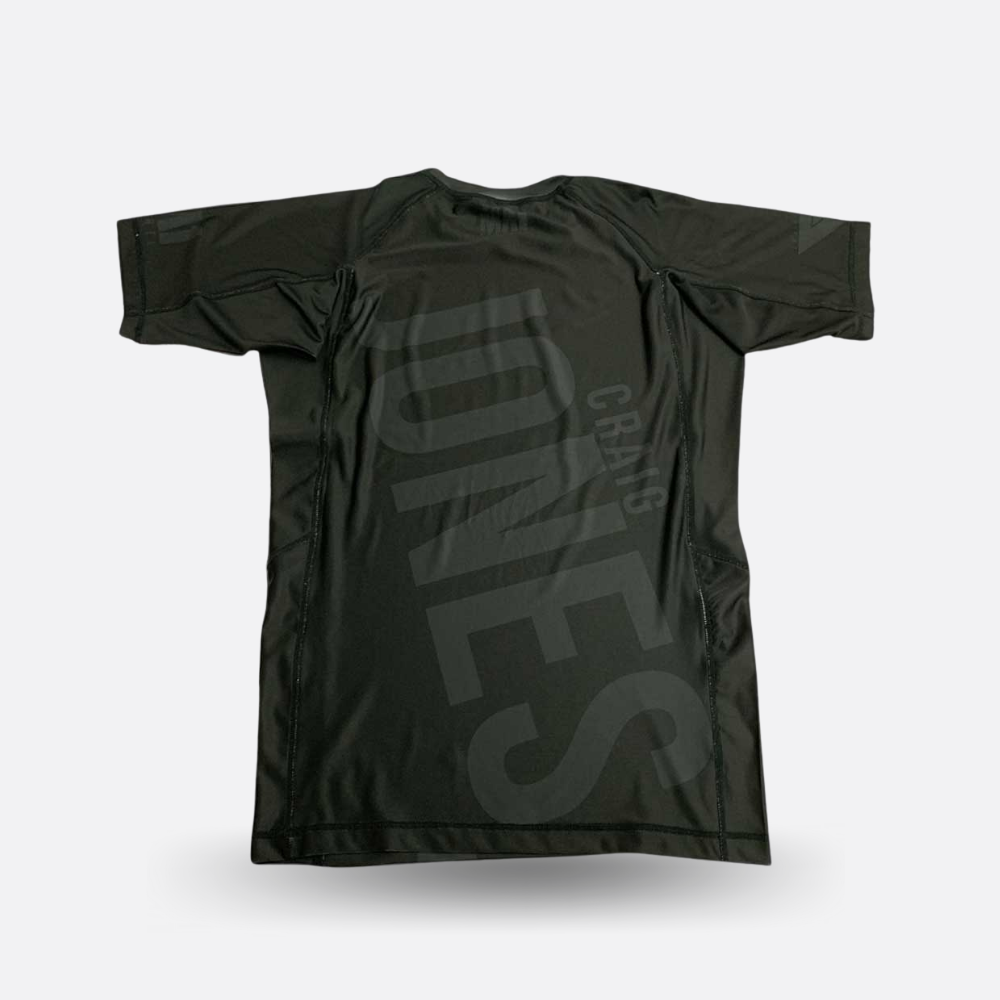 MA1 Craig Jones Black Short Sleeve Rash Guard