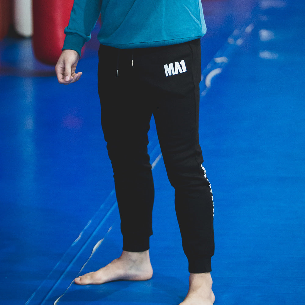 MA1 Classic Black Joggers - Pants