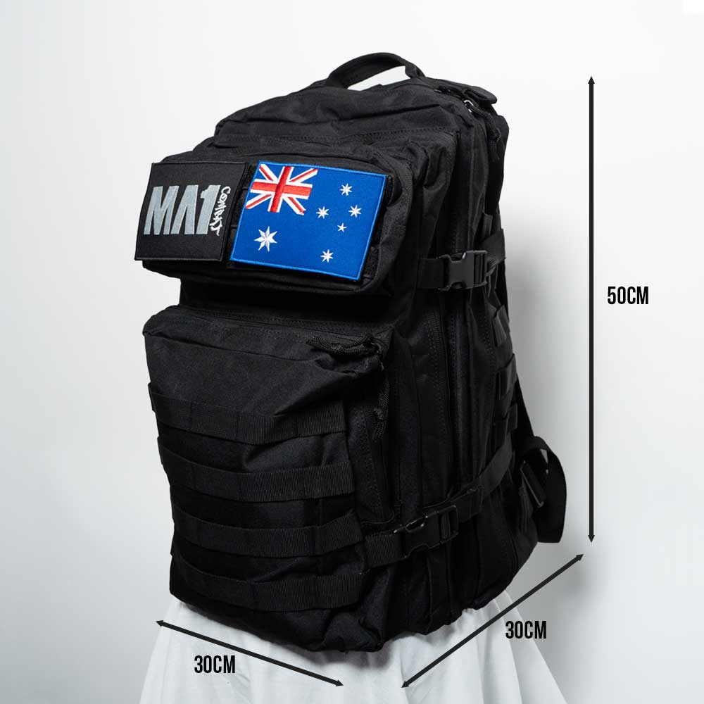 MA1 AUS Military Backpack - Black