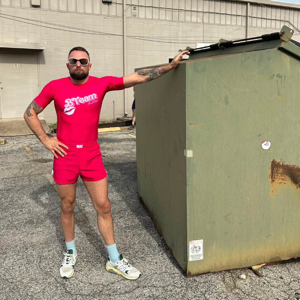 MA1 B-Team Pink Short Sleeve Rashguard - product photo 3