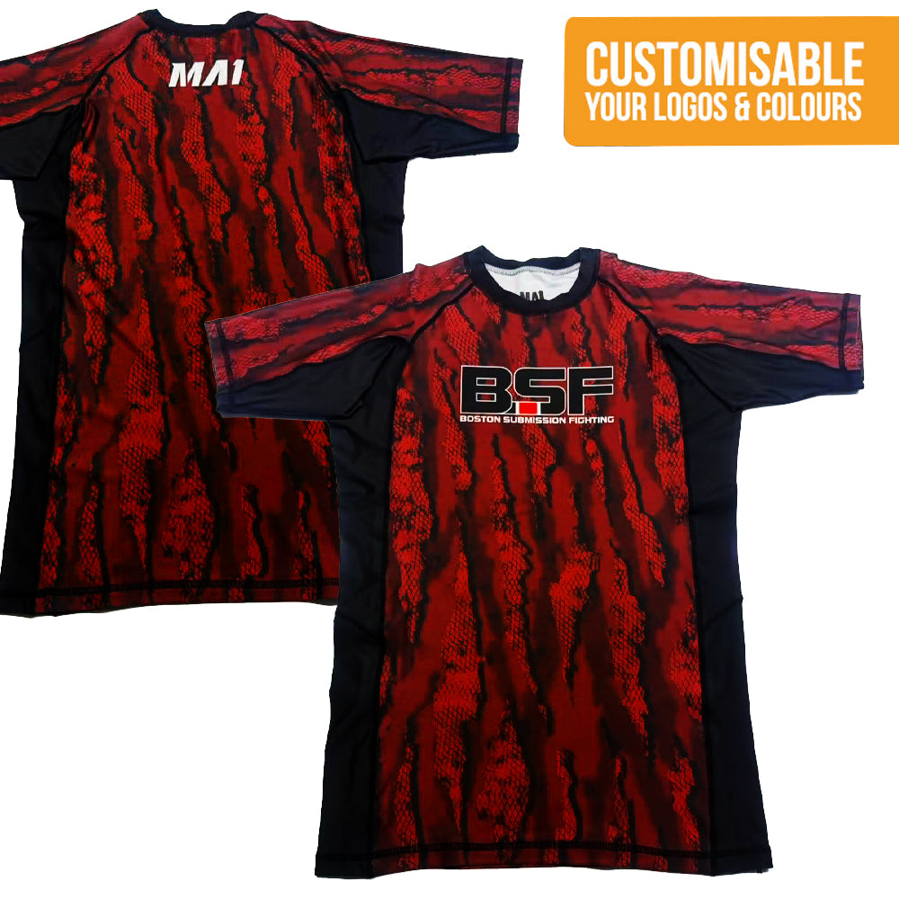 Custom Short Sleeve Rashguard / Compression Top