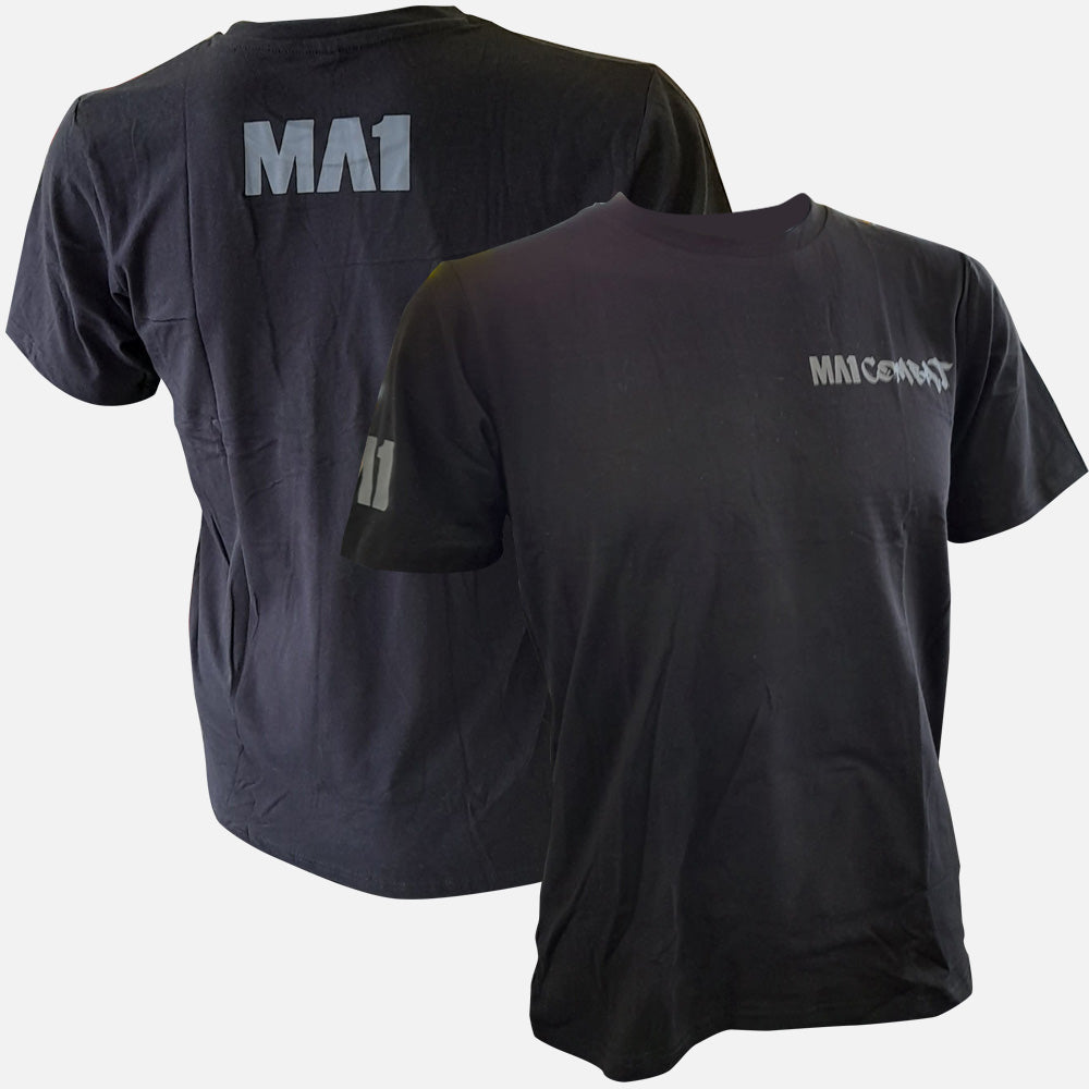 MA1 Combat Black on Black T-shirt - product photo 2