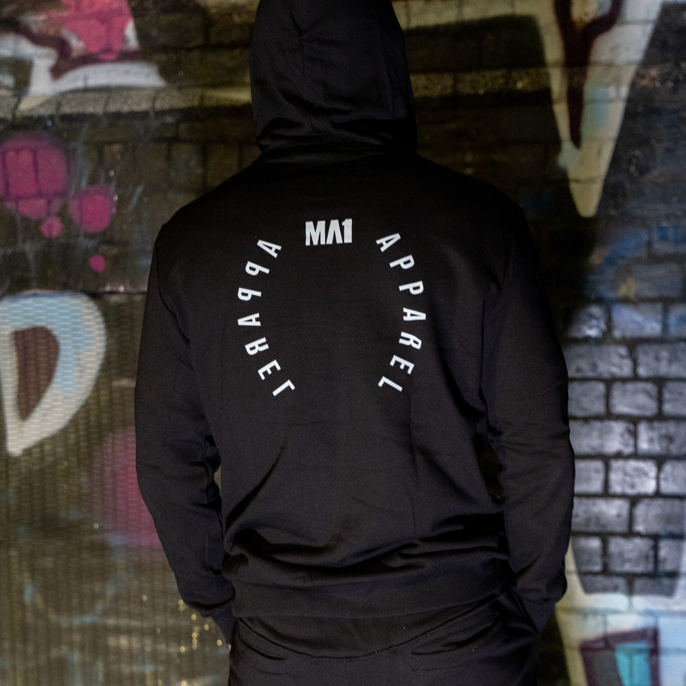 MA1 Active Black Hoodie - product photo 5