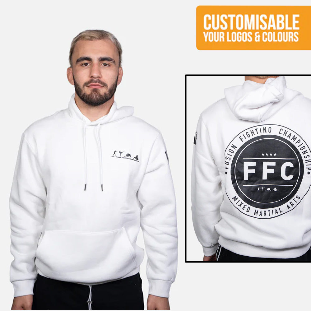Custom Fleece Pull Over Hoodie