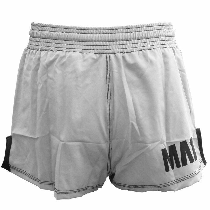 MA1 Combat Basic White High Cut MMA Shorts - product photo 3