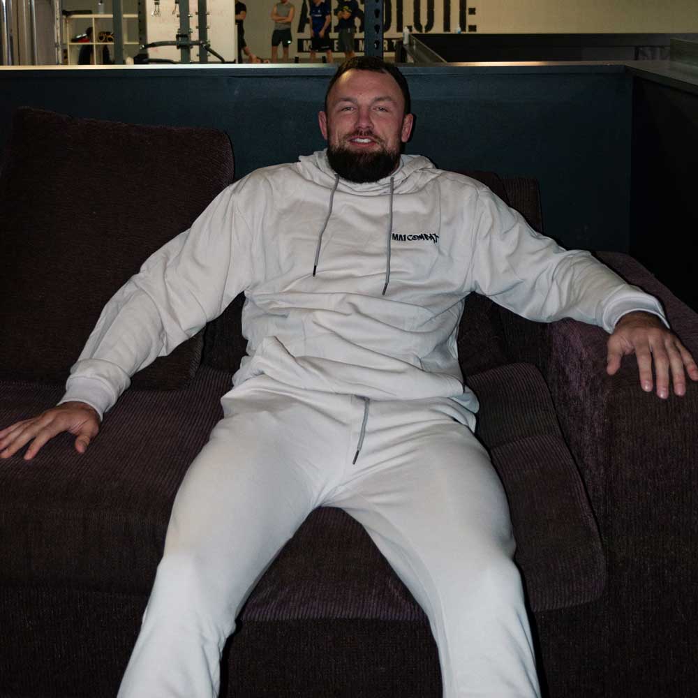 MA1 Combat Tan High Neck Hoodie