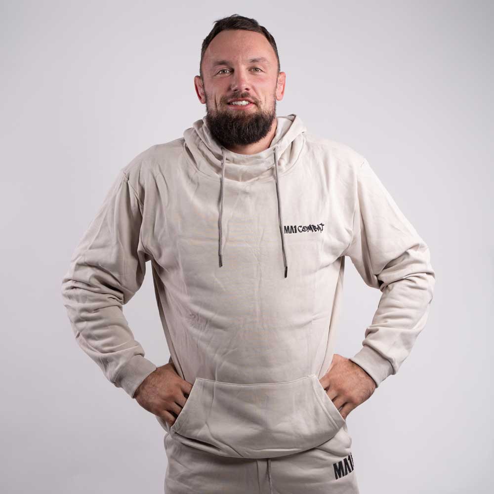 MA1 Combat Tan High Neck Hoodie