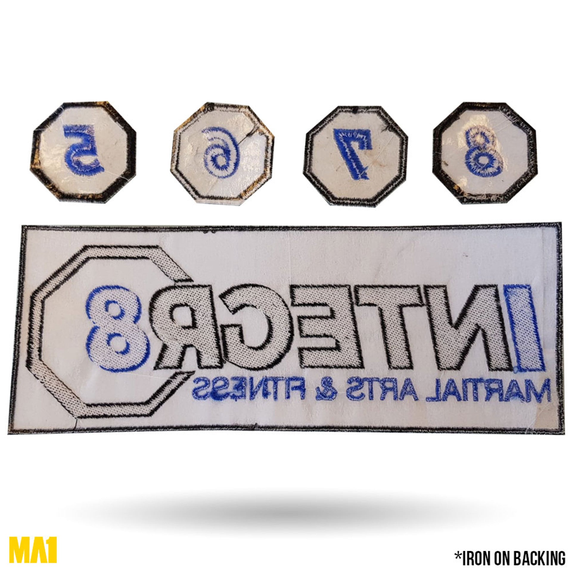 Custom Embroidered Patches for BJJ Gi