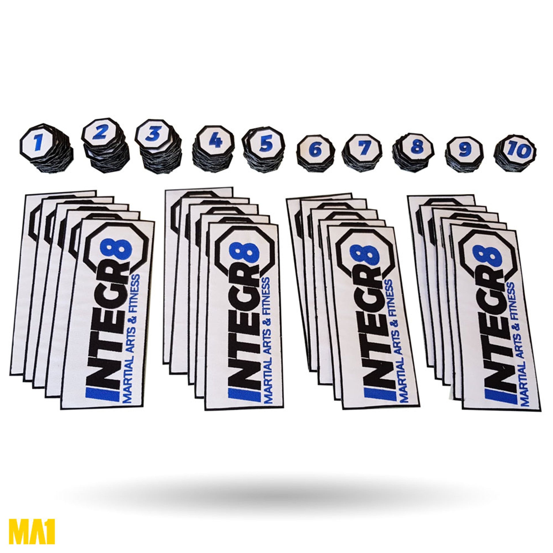 Custom Embroidered Patches for BJJ Gi