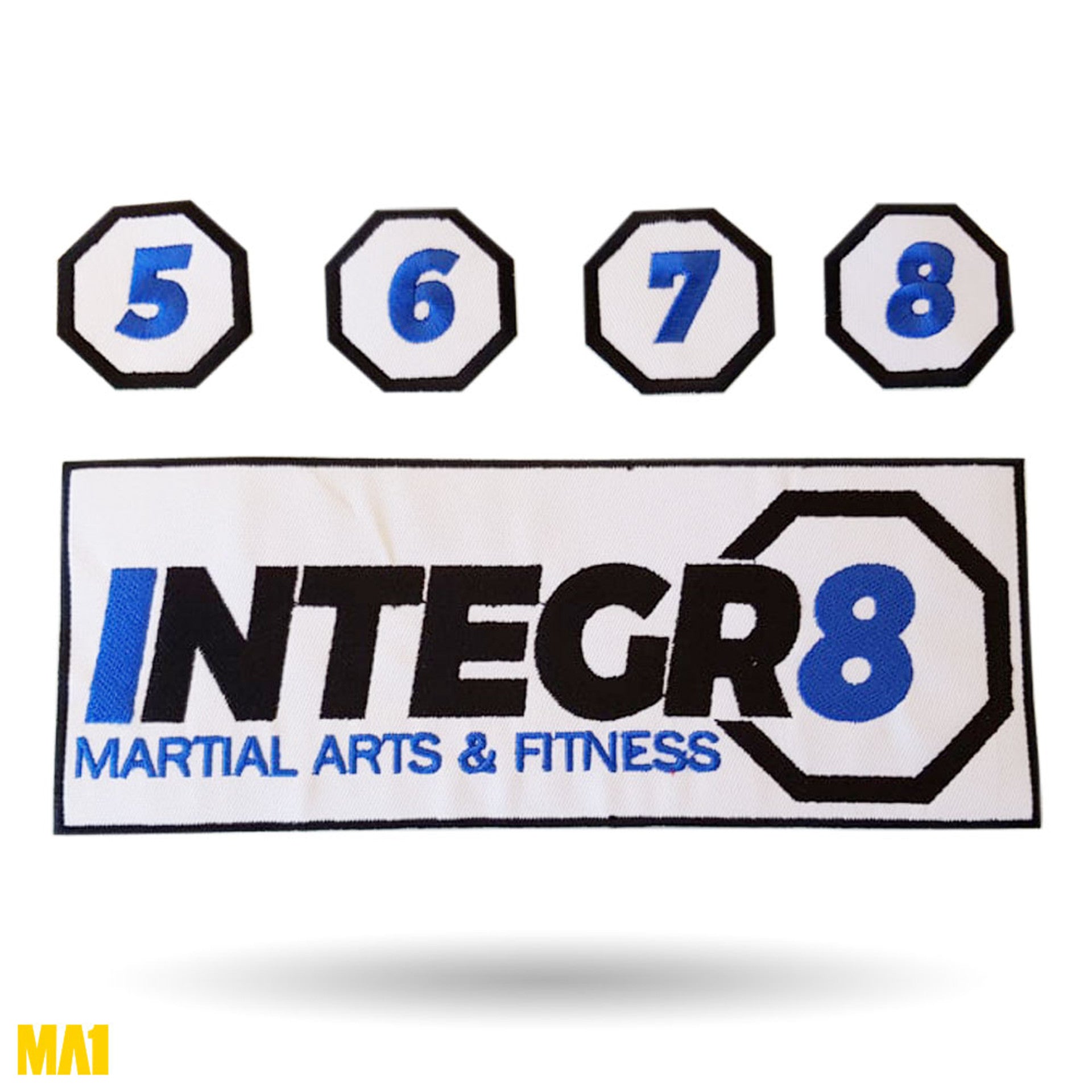Custom Embroidered Patches for BJJ Gi