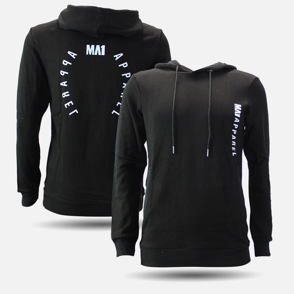 MA1 Active Black Hoodie - product photo 2