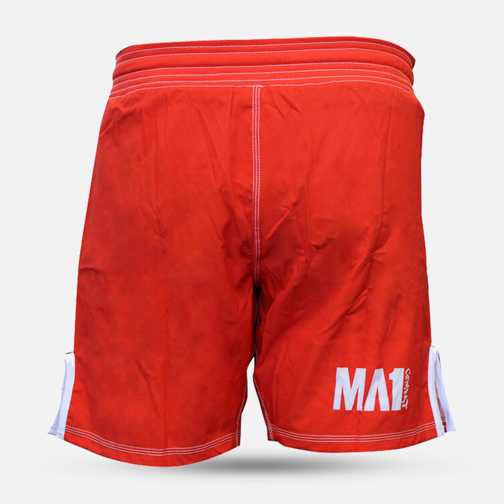MA1 Combat Basic Red MMA Shorts - product photo 3