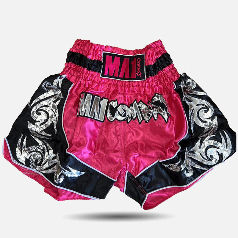 MA1 Combat Thai Made Pink Black Thai Shorts