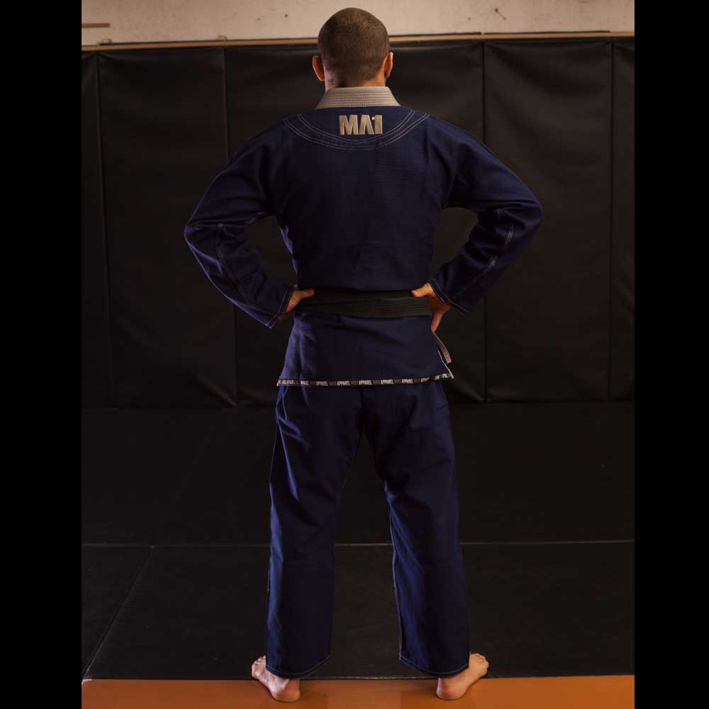 MA1 Premium Comp Gi - Navy, Grey & White