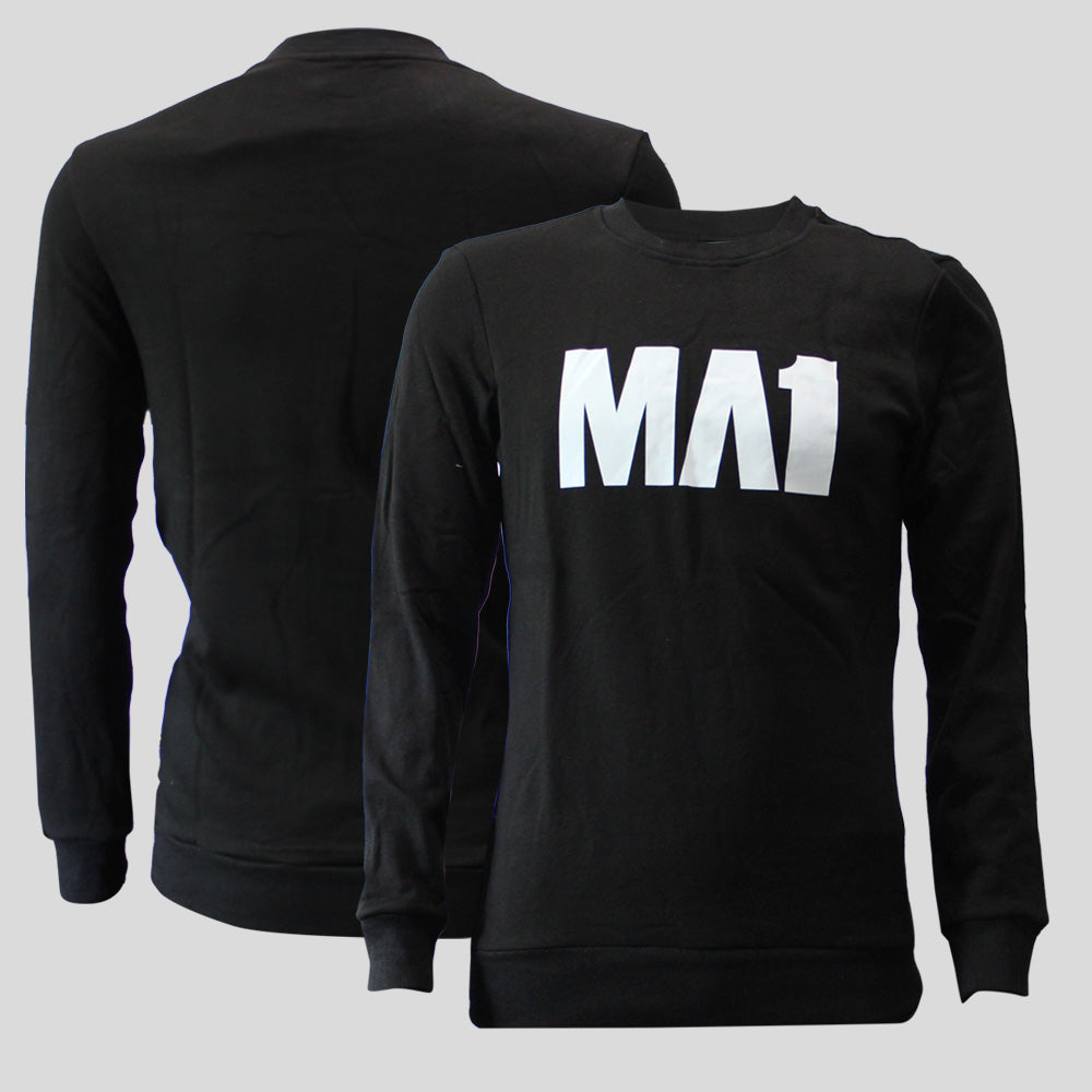 MA1 Classic Black Crew Neck - product photo 2