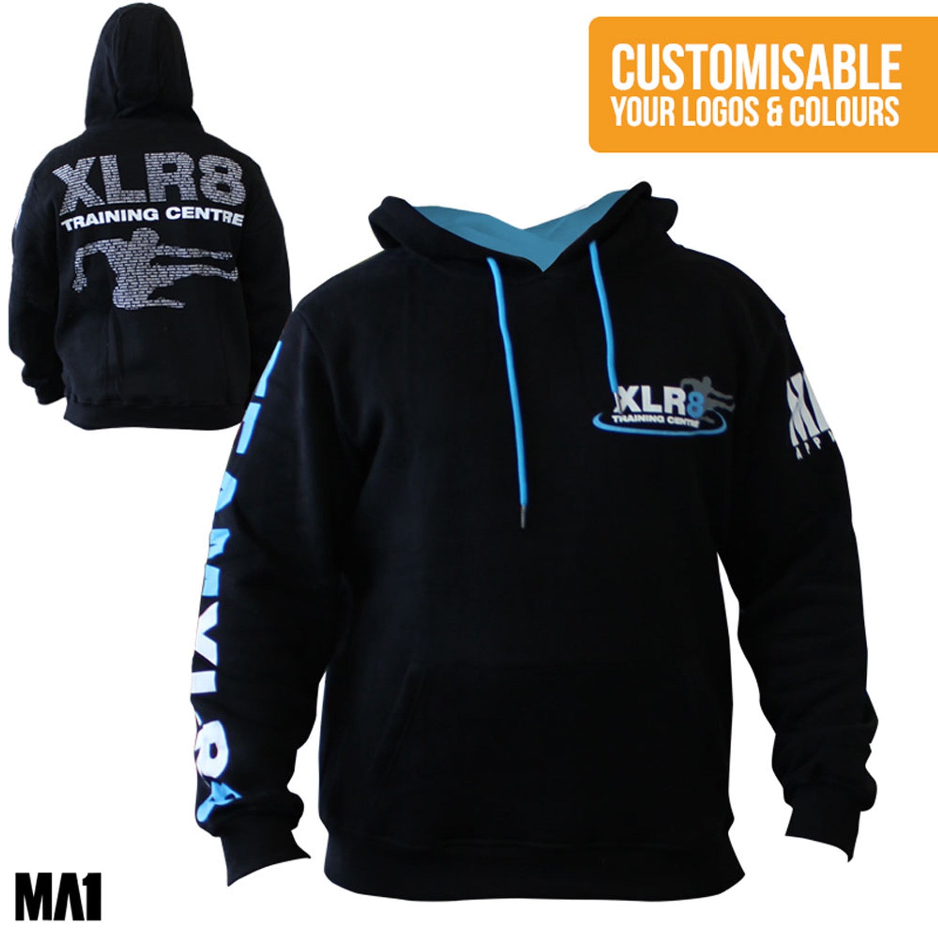 Custom Fleece Pull Over Hoodie