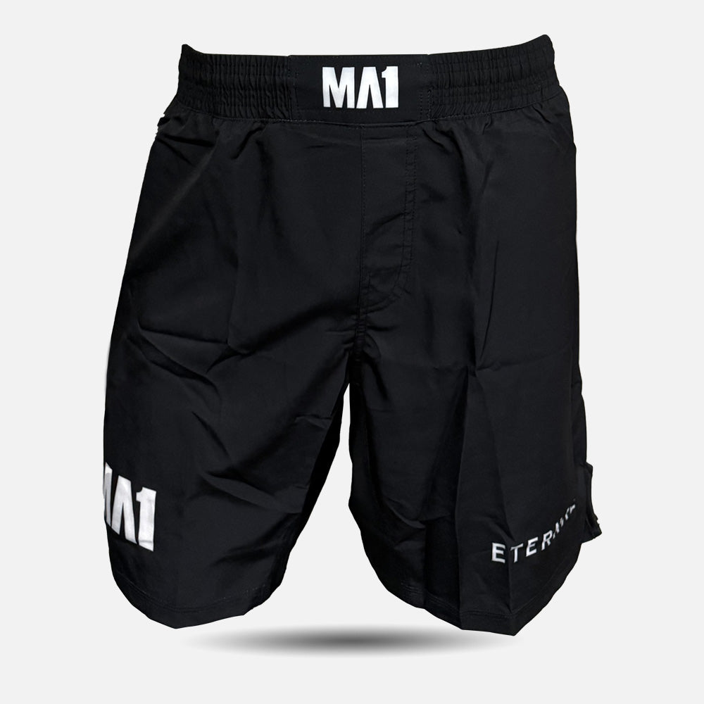 MA1 Eternal MMA Classic Black Basic Cut MMA Shorts - product photo 2
