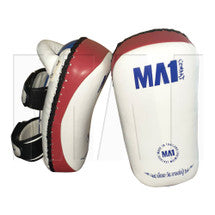 MA1 Thai Made Tri-Coloured Leather Thai Pads - Medium