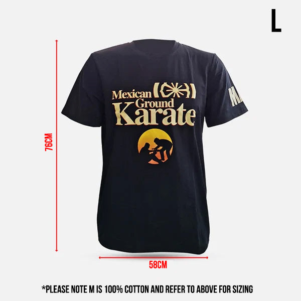 B-Team - Mexican Ground Karate Black T-Shirt