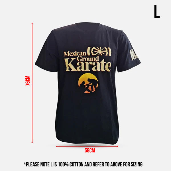 B-Team - Mexican Ground Karate Black T-Shirt