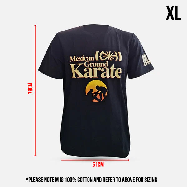 B-Team - Mexican Ground Karate Black T-Shirt