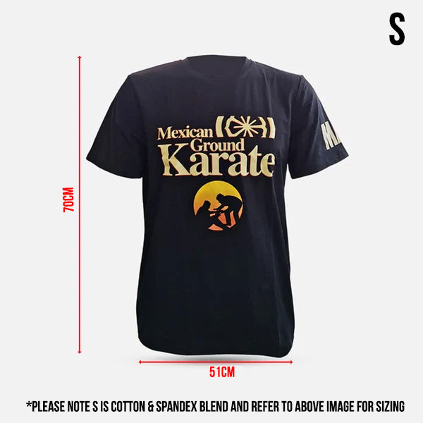 B-Team - Mexican Ground Karate Black T-Shirt