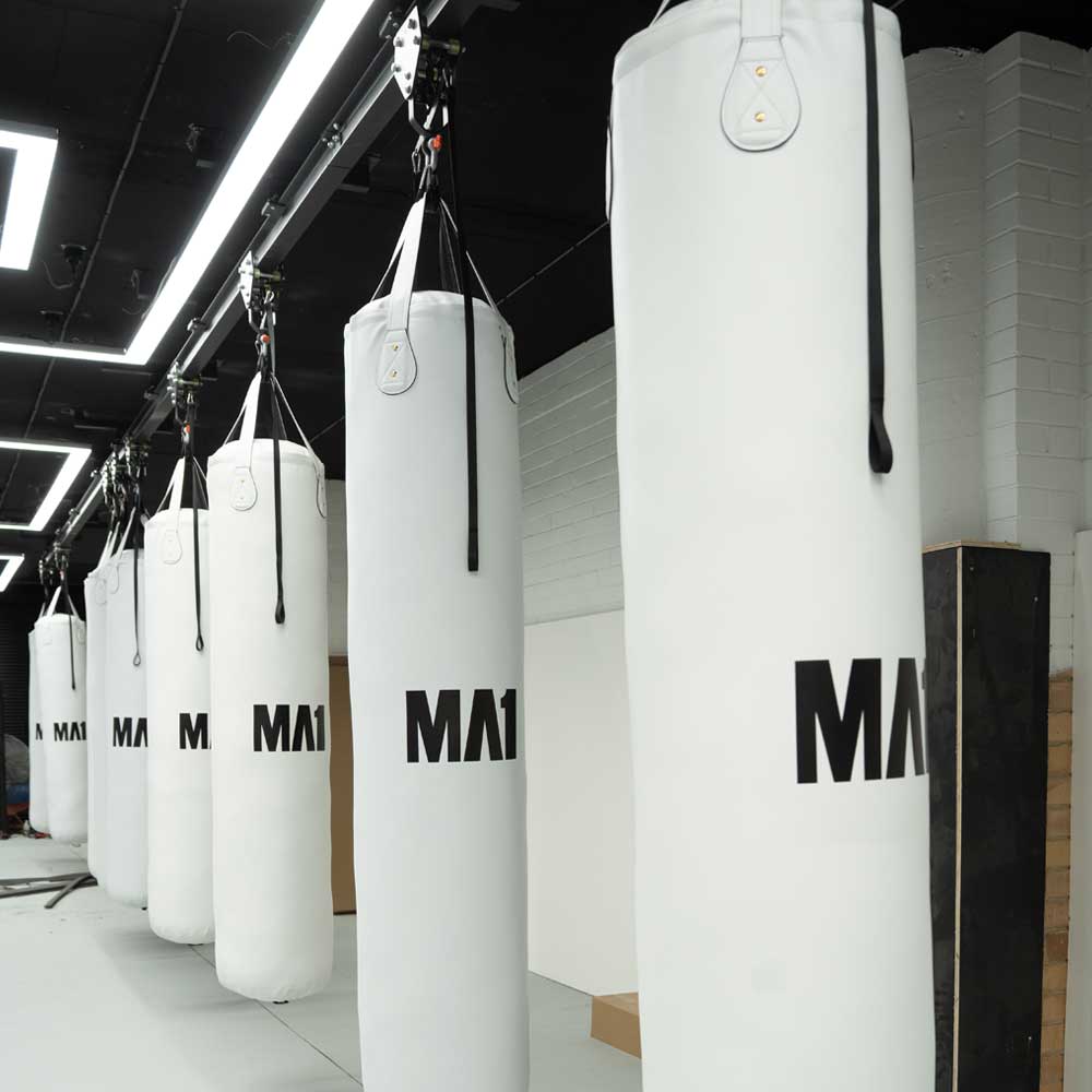 Boxing Bag Sliding Rail System - Bags