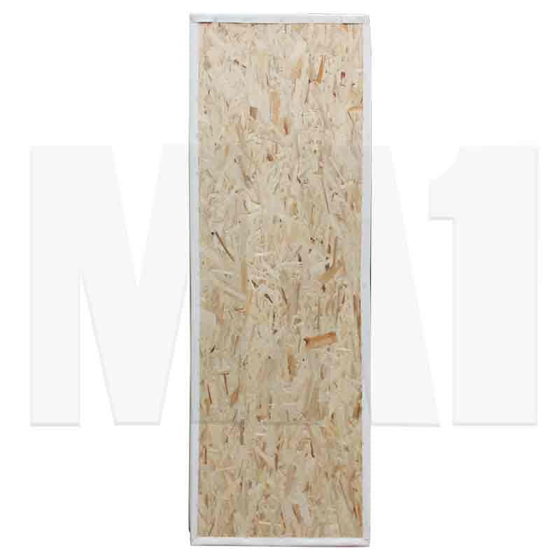 MA1 Wood Backed Wall Pad - White, 4cm thick