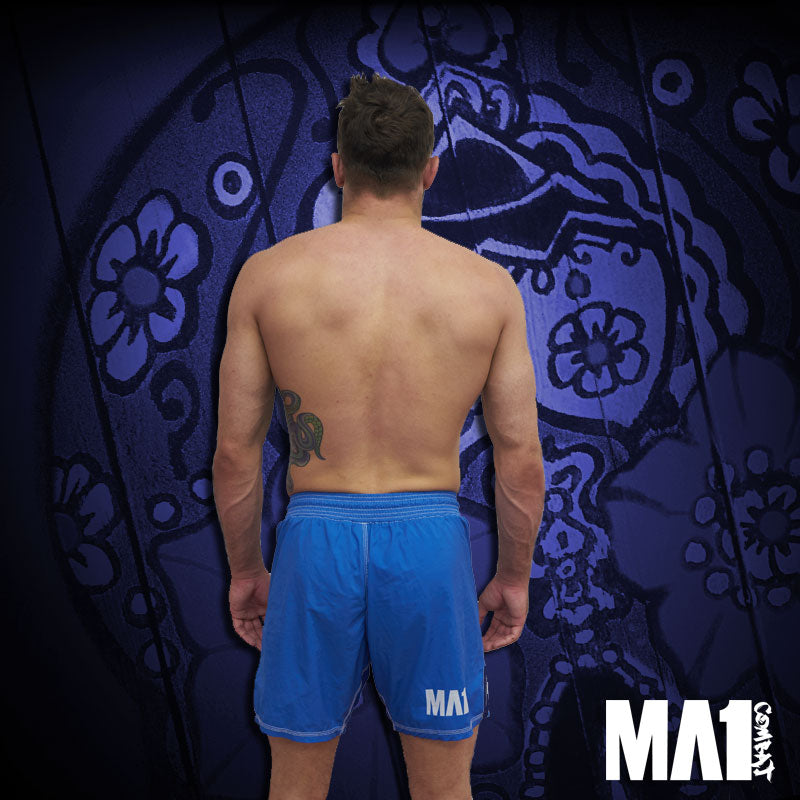 MA1 Combat Basic Blue MMA Shorts - Craig Jones