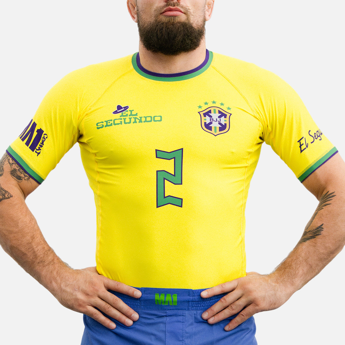 MA1 Porra United Short Sleeve Rashguard - product photo 2