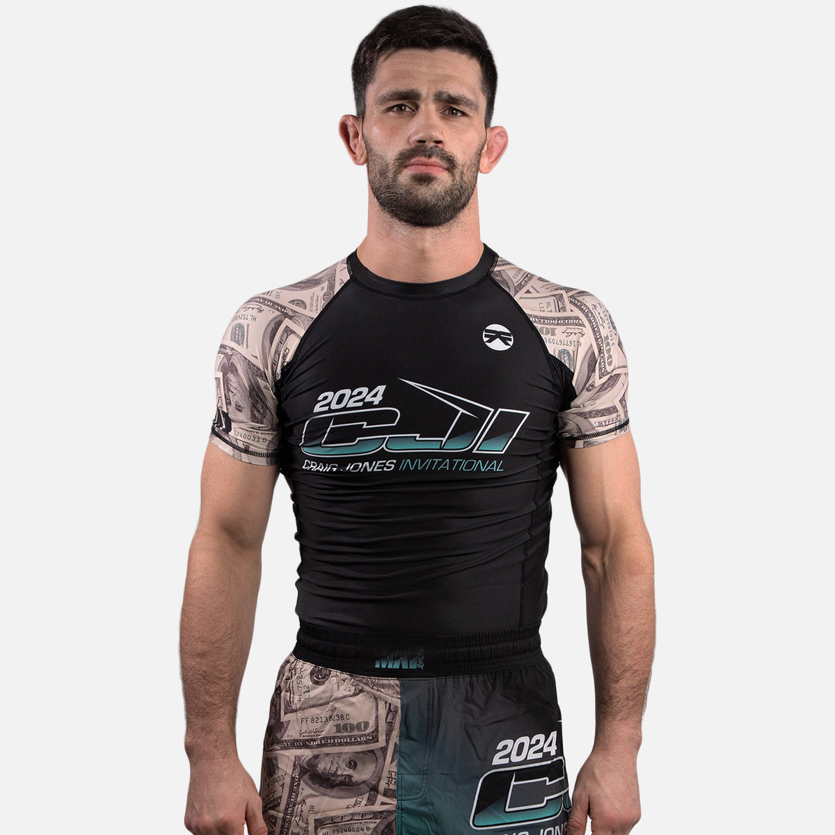 MA1 Craig Jones Invitational CJI 2024 Black Rashguard - product photo 5