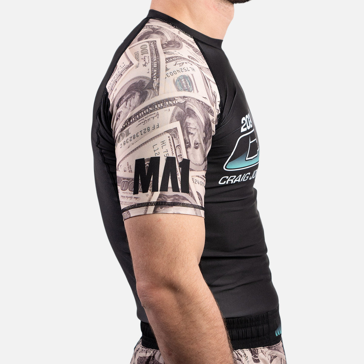 MA1 Craig Jones Invitational CJI 2024 Black Rashguard - product photo 3