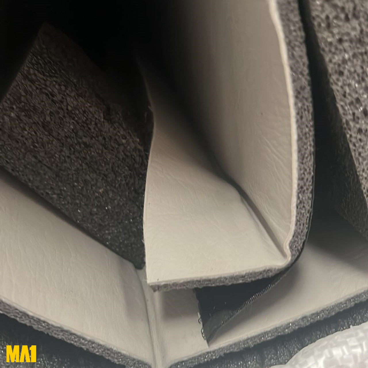 MMA Roll Out Mat with Velcro Tabs 1.5m*10M*50mm - Light Grey