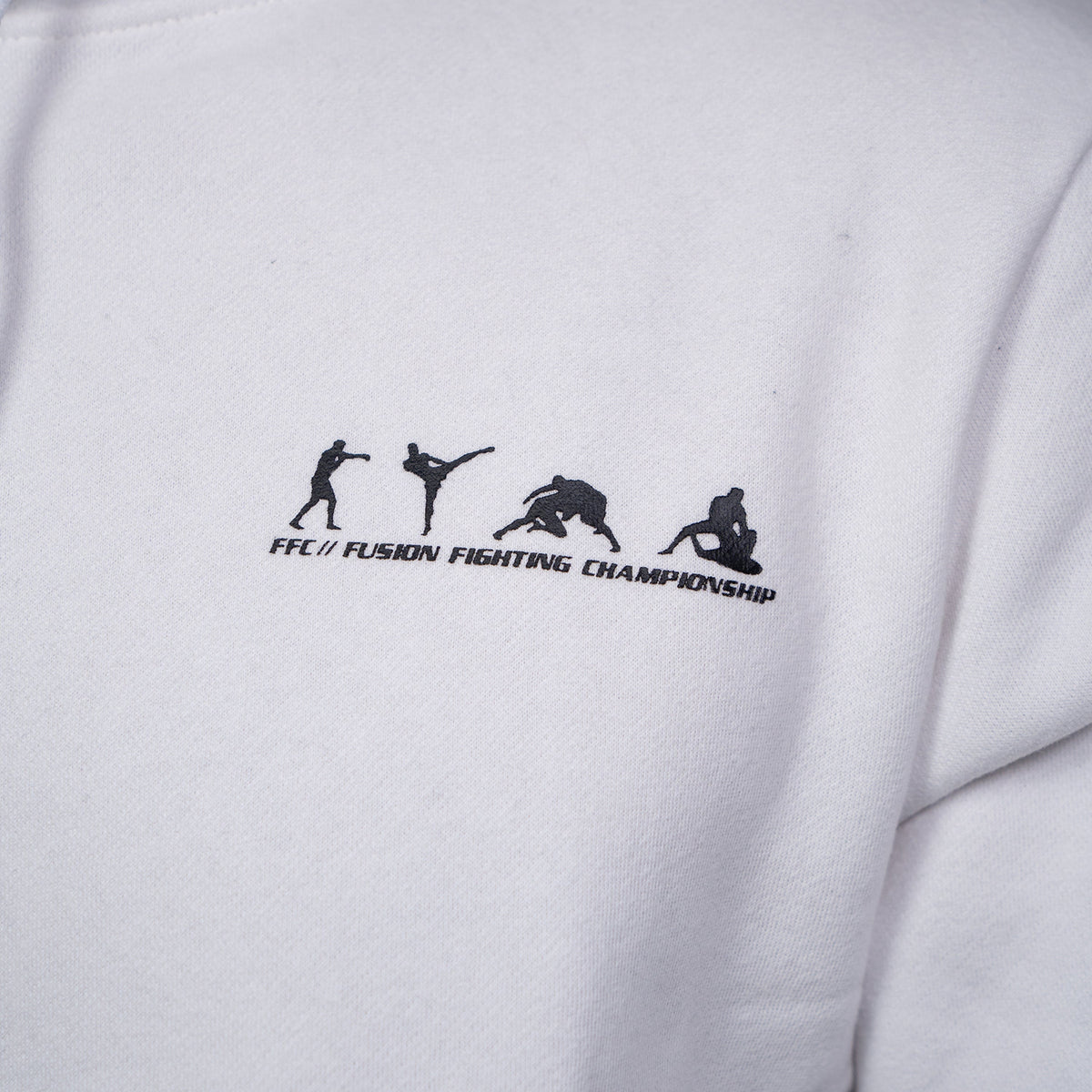 MA1 Fusion Fighting Championship FFC White Hoodie - product photo 3