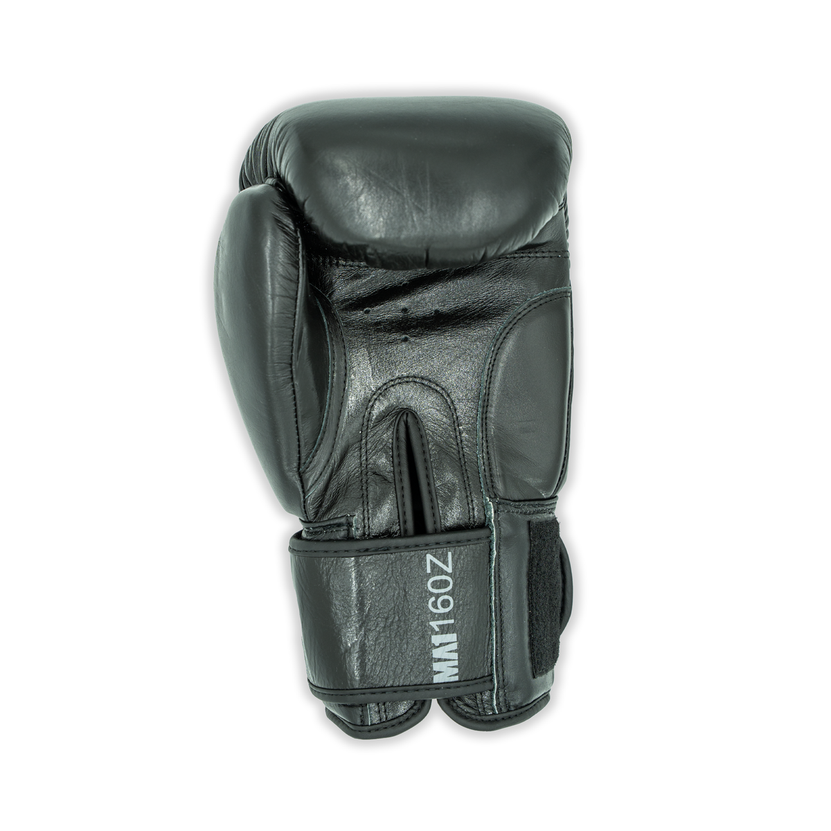 MA1 Combat Black Grey Leather Boxing Gloves - product photo 9