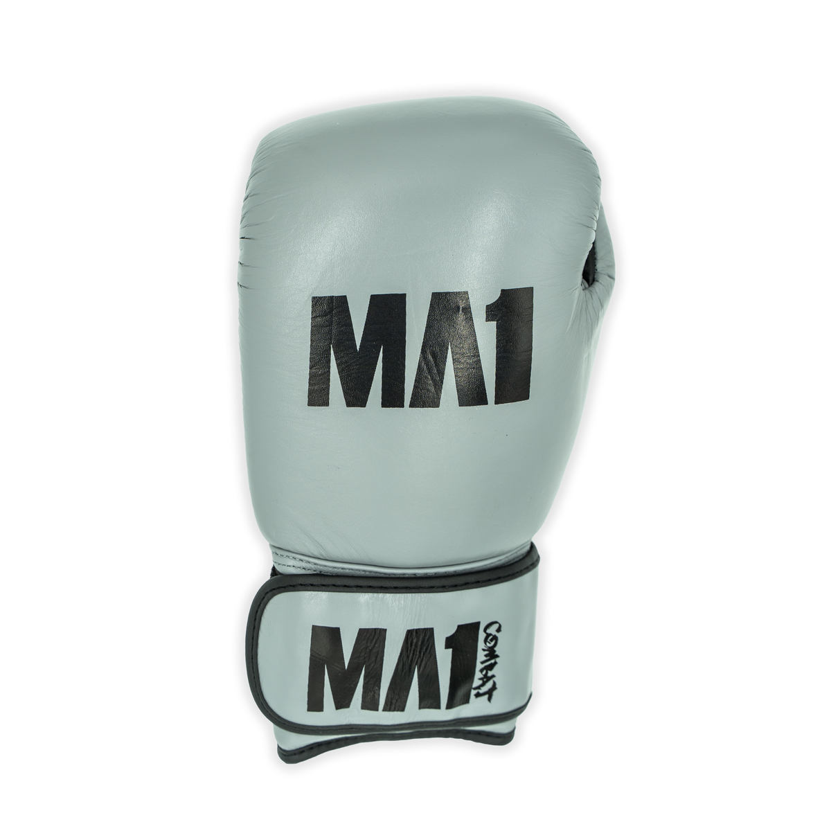 MA1 Combat Leather Boxing Gloves - Grey - product photo 8
