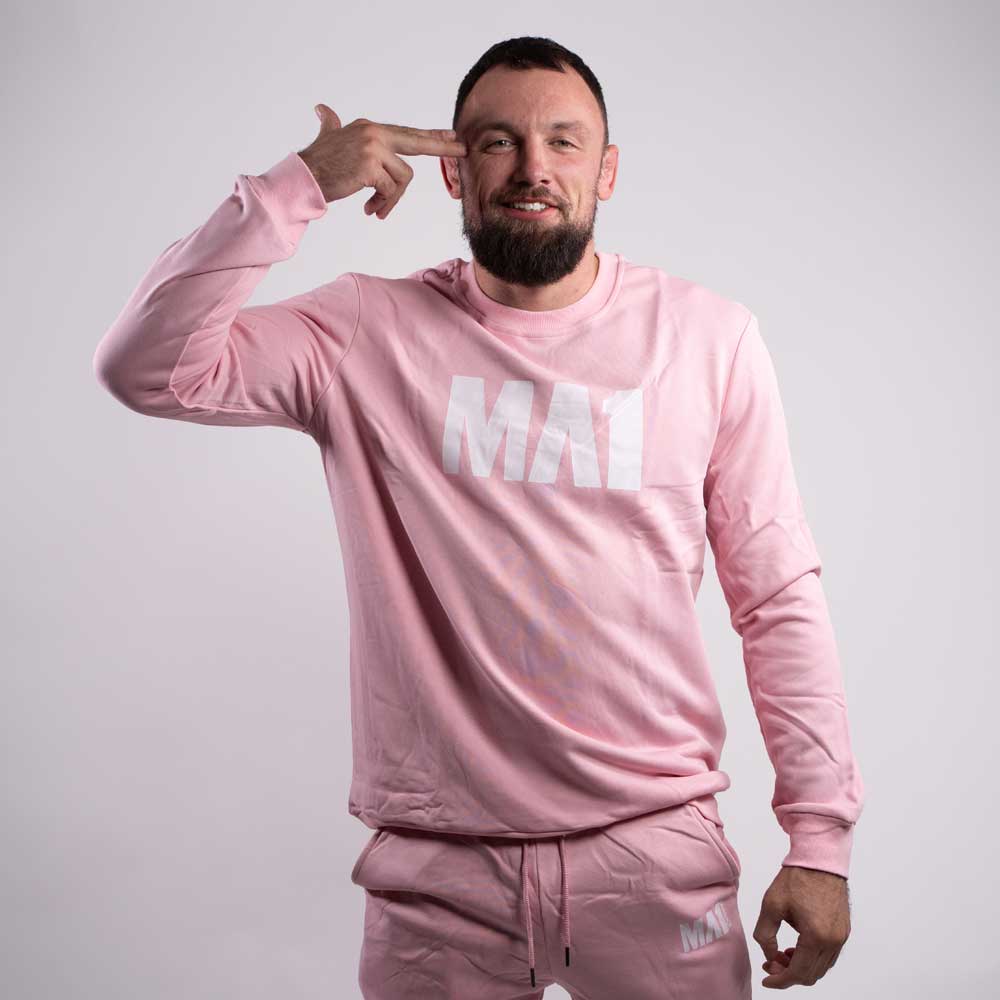 MA1 Classic Pink Crew Neck