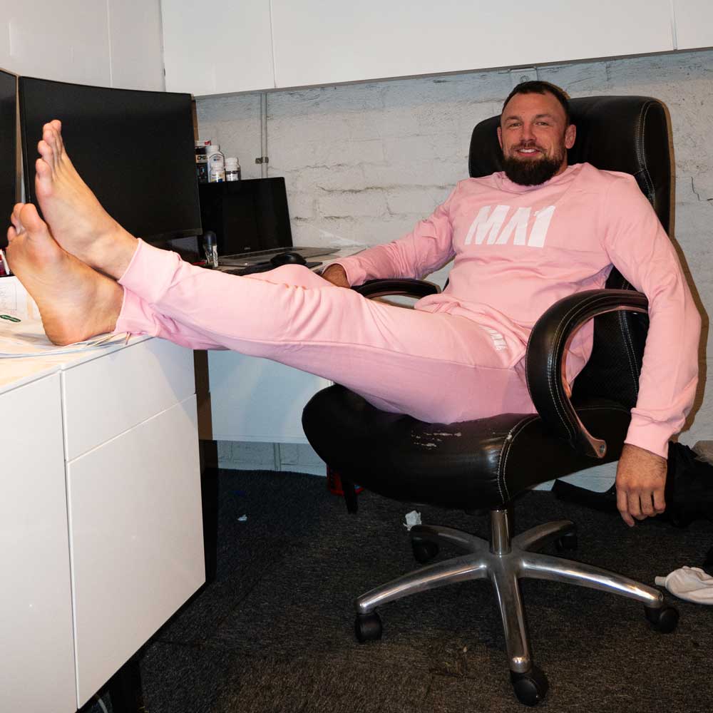 MA1 Classic Pink Crew Neck