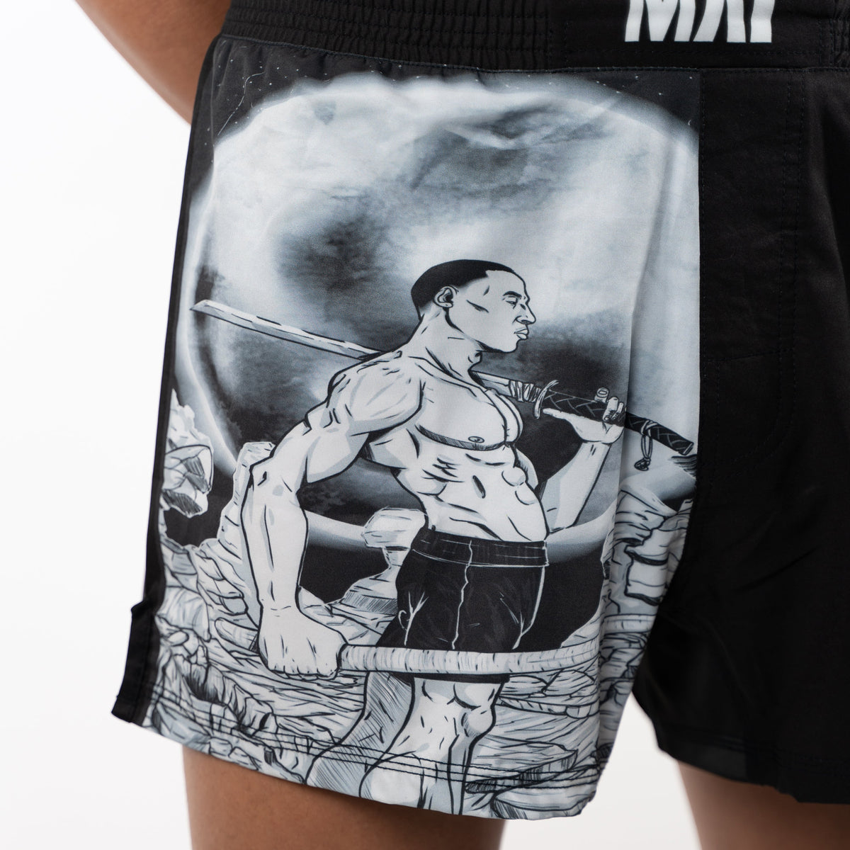 MA1 Sem Kakembo High Cut MMA Shorts - product photo 4
