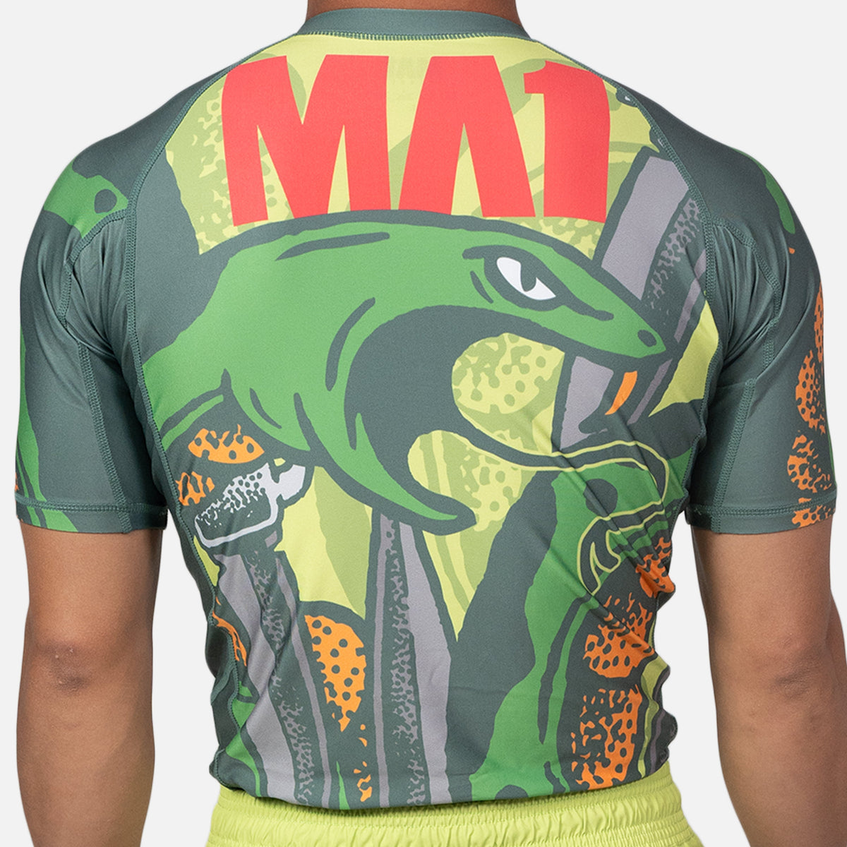 MA1 Snake Short Sleeve Rashguard - product photo 4
