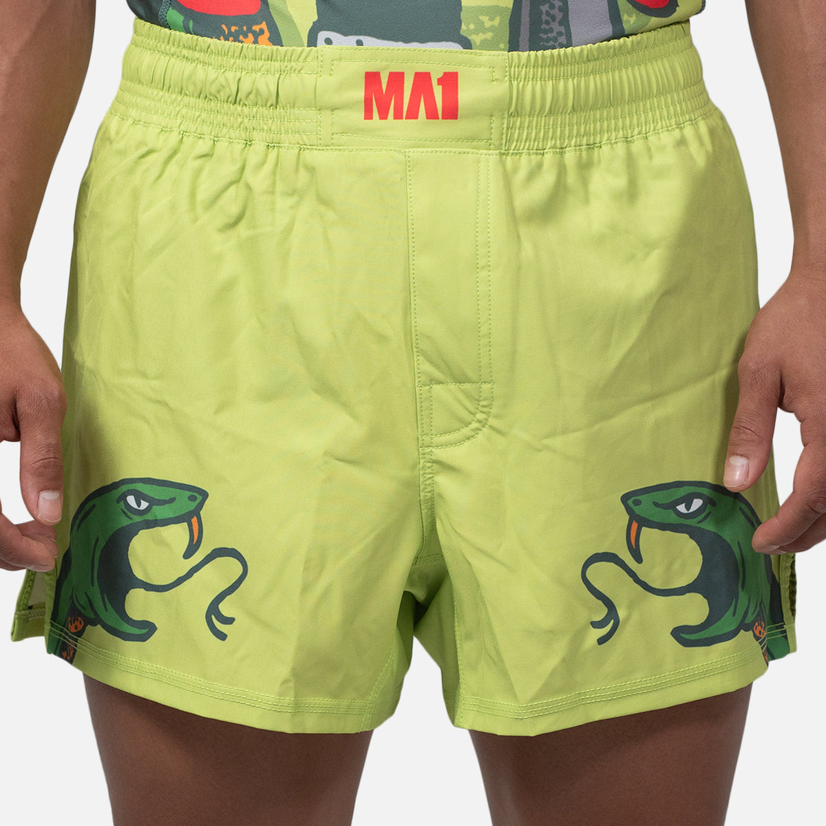 MA1 Snake High Cut MMA Shorts - product photo 2