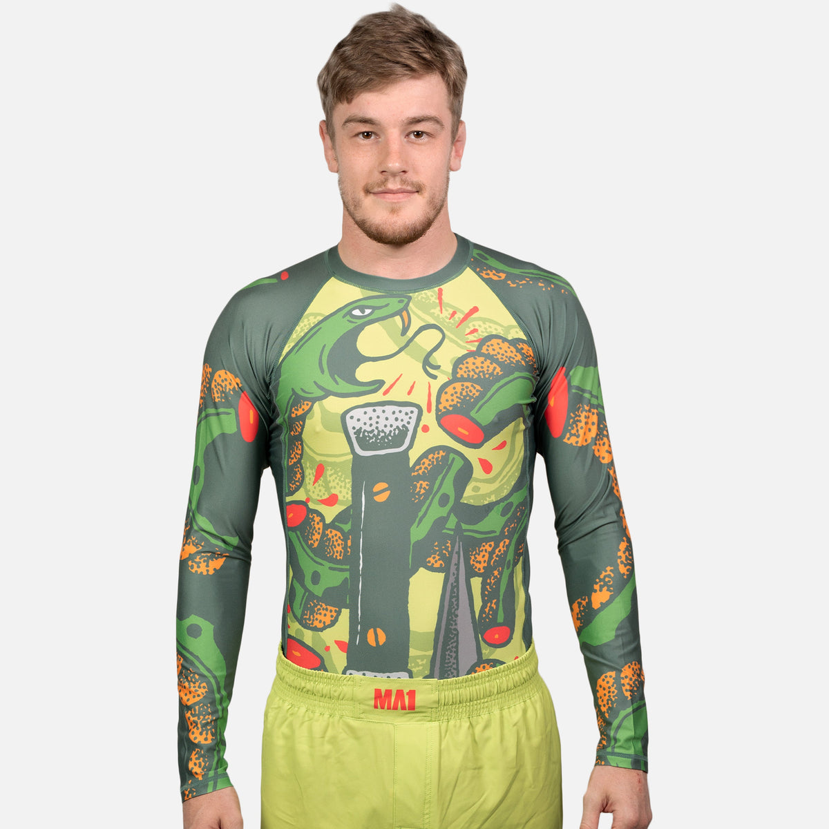 MA1 Snake Long Sleeve Rashguard