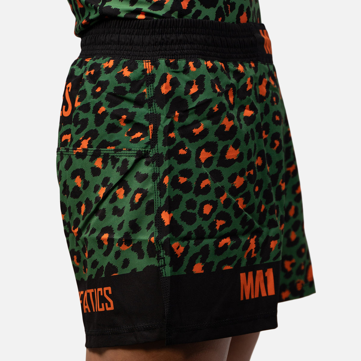 MA1 Craig Jones Tropics Leopard High Cut MMA Shorts - product photo 3