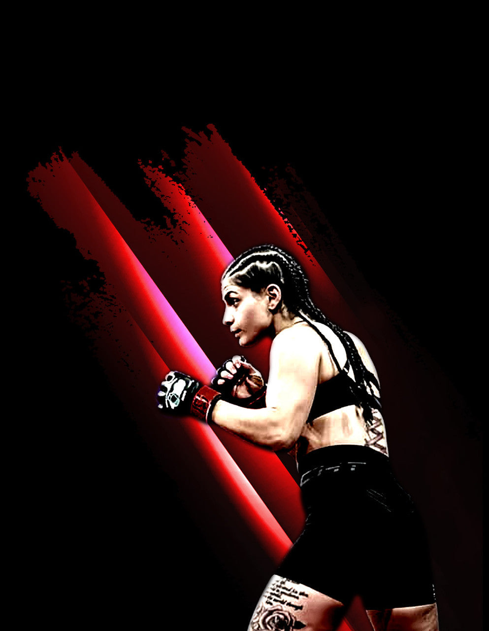 MA1 Athlete Lisa "the Savage" Kyriacou Tee